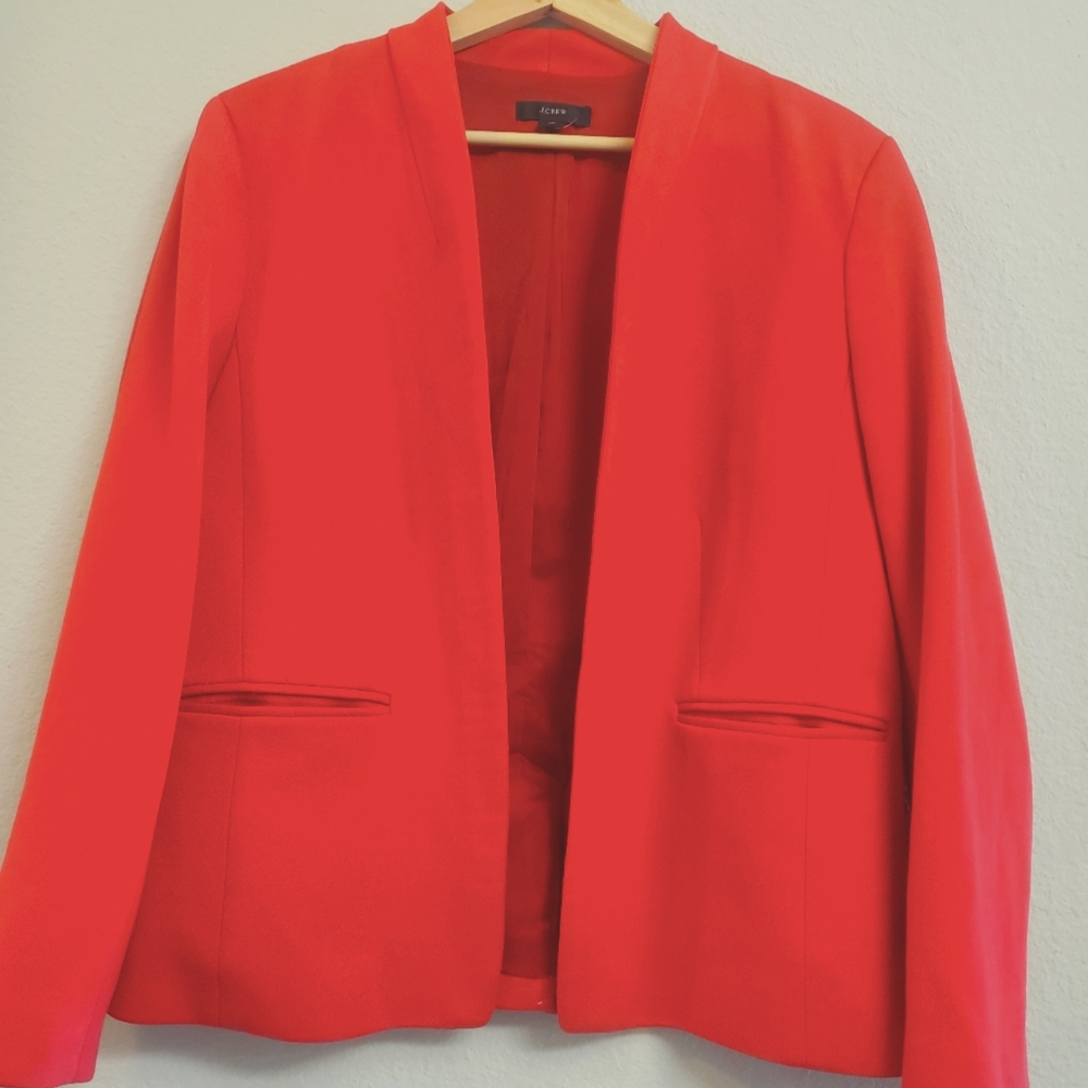 JCrew Going Out Blazer In Stretch Twill Size 16